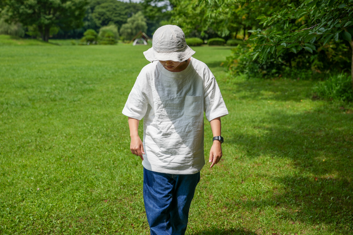 タオルだけに限らず、その技術を活かしてTシャツなども販売されている、みやざきタオルさんの商品が入荷しました。